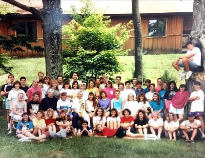 Group of campers, 1991